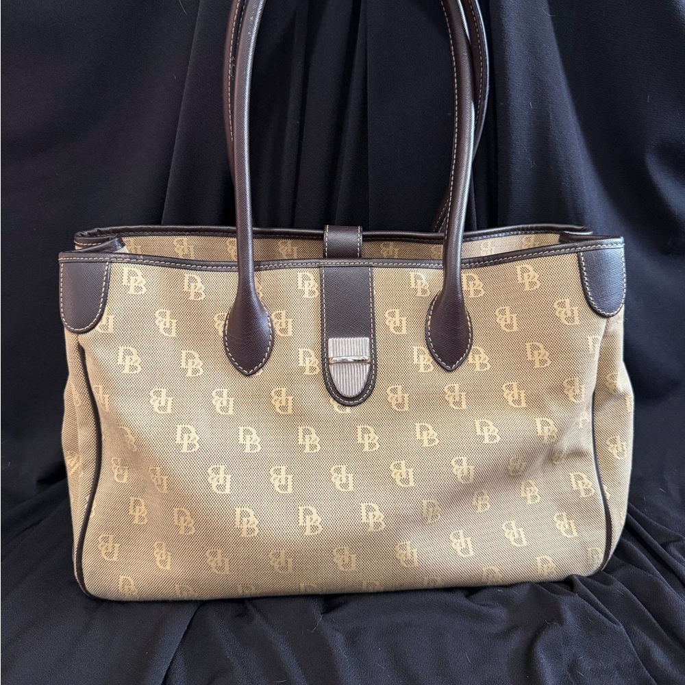Dooney & Bourke Brown Monogram Tote